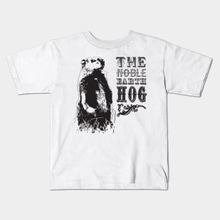 The Noble Earth Hog Kids T-Shirt